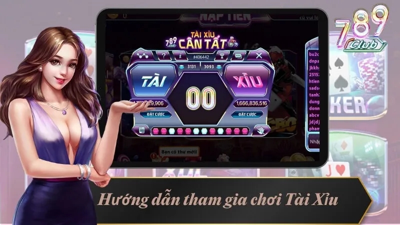 Tài Xỉu 789Club - Hướng Dẫn Từng Cách Chơi Chuẩn Chỉ 4 Từng bước tham gia ngay tại web