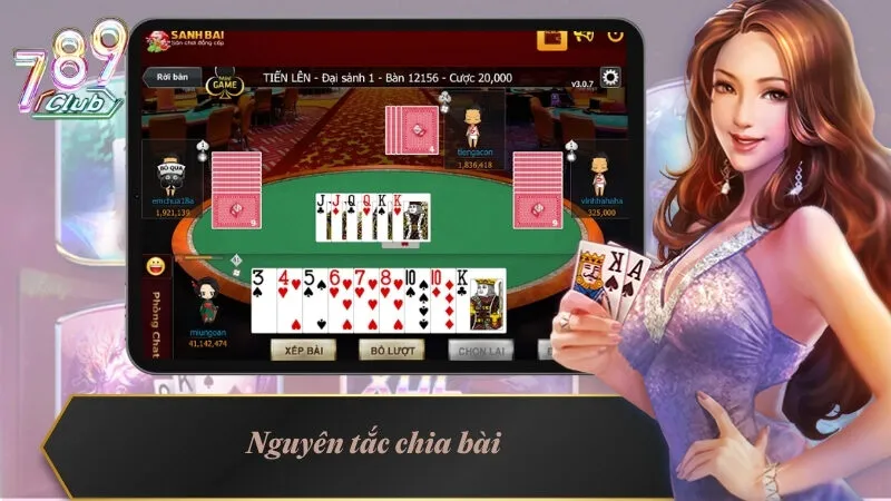 Cách Chơi Tiến Lên Miền Nam - Quy Tắc Và Chiến Thuật Dễ Hiểu 2 Nguyên tắc chia bài và bắt đầu ván chơi của cổng game