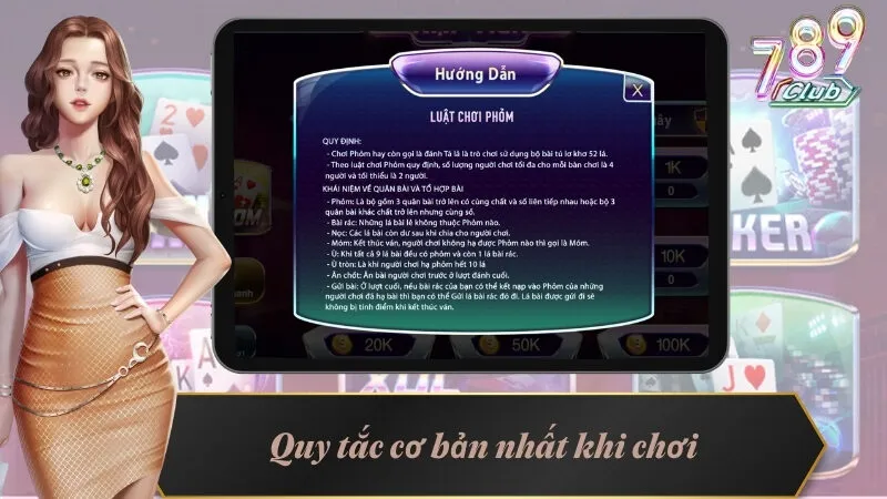 Game Bài Phỏm 789Club - Thể Loại Thu Hút Đa Số Player 4 Quy tắc cơ bản nhất khi chơi